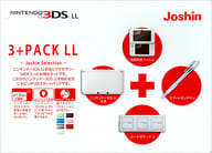 ニンテンドー3DSLL本体 3+PACK LL Joshin Selection (ブラック)