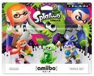駿河屋 中古 Amiibo トリプルセット ガール イカ ボーイ スプラトゥーンシリーズ 状態 ブリスターパッケージ状態難 Wiiu