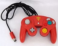 駿河屋 中古 ゲームキューブコントローラ シャア専用カラー ニンテンドー ゲームキューブ