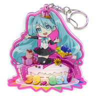 駿河屋 中古 初音ミク 羊野イラスト アクリルキーホルダー Vocaloid 初音ミク Birthday Party In マルイ キーホルダー マスコット