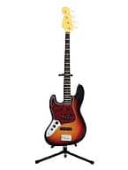 駿河屋 中古 澪モデル ジャズベースtype C ギタースタンド付き けいおん Guitar Collection トレーディングフィギュア