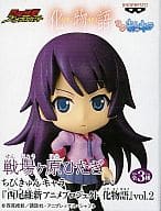 駿河屋 中古 戦場ヶ原ひたぎ 化物語 西尾維新アニメプロジェクト ちびきゅんキャラvol 2 トレーディングフィギュア