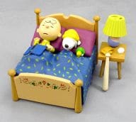 駿河屋 中古 Bed Off ベッドオフ 布団 青 The Art Of Dreams スヌーピーの世界2 トレーディングフィギュア