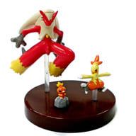 駿河屋 中古 アチャモ ワカシャモ バシャーモ ポケットモンスター 立体ポケモン図鑑 第2集 トレーディングフィギュア