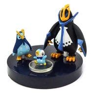駿河屋 中古 破損品 ポッチャマ ポッタイシ エンペルト ポケットモンスター ダイヤモンド パール 立体ポケモン 図鑑dp04 トレーディングフィギュア