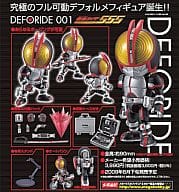 DEFORIDE(デフォライド) 004 仮面ライダー555(ファイズ) アクセルフォーム 完成品 可動フィギュア メガハウス