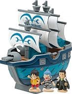 駿河屋 新品 中古 海軍軍艦 One Piece キャラバンク 海賊船シリーズ 完成品 フィギュア
