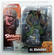 駿河屋 中古 Al Simmons アル シモンズ Spawn Mutations ウルトラアクションフィギュア シリーズ23 フィギュア