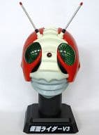 駿河屋 中古 仮面ライダーv3 仮面ライダーv3 ライダーマスクディスプレイ 仮面ライダーv3編 フィギュア