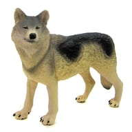 駿河屋 中古 Gray Wolf グレイウルフ 口閉じ Wildlife Wonders ワイルドライフ ワンダーズ No 1126 フィギュア
