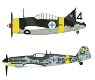 1/72 B-239 バッファロー＆メッサーシュミットBf109G-6 “フィンランド空軍” 2機セット [02279]