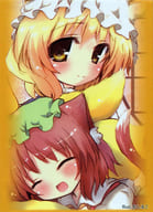 駿河屋 中古 東方project イラストスリーブ 其ノ5 八雲藍 おしるこ C79 あゆ屋 サプライ
