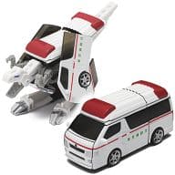 駿河屋 中古 ダイヤロボ Dr 0003 ハイエース 救急車 メディカルレックス おもちゃ 男児向け