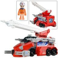 駿河屋 新品 中古 パワーユニットビークル02 パワード消防車 トミカハイパーシリーズ おもちゃ 男児向け