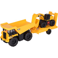 駿河屋 中古 Cat トレーラーセット ダンプトラック ショベルカー おもちゃ 男児向け