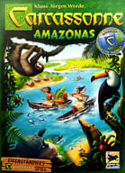 駿河屋 中古 カルカソンヌ アマゾン ドイツ語版 Carcassone Amazonas 日本語訳付き ボードゲーム