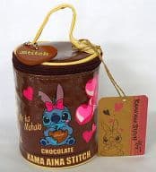 駿河屋 中古 カマアイナ スティッチ バレンタイン バニティポーチ リロ スティッチ ディズニーストア限定 バック 袋類