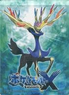 駿河屋 中古 ゼルネアス マウスパッド 3dsソフト ポケットモンスターx フルイチオンライン購入特典 マウスパッド
