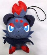 駿河屋 中古 ゾロアーク 座 ゴムひも付ぬいぐるみ いろんなポーズのゾロア 劇場版ポケットモンスター ダイヤモンド パール 幻影の覇者 ゾロアーク キーホルダー マスコット