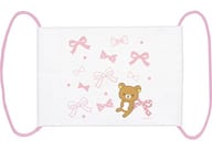 駿河屋 新品 中古 リラックマ ピンク リボン マスク リラックマ 生活雑貨