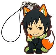 駿河屋 中古 折原臨也 ラバーストラップ ようこそデュラララ の森へ きゅんキャラいらすとれーしょんず デュラララ 2 ストラップ
