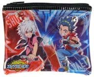 駿河屋 中古 1 蒼井バルト 紅シュウ ベイブレードバースト キャラポーチコレクション バック 袋類
