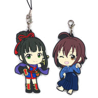 駿河屋 中古 浜口あやめ 脇山珠美 ラバーストラップ 346プロダクションver きゅんキャラいらすとれーしょんず 一番くじプレミアム アイドルマスター シンデレラガールズpart4 I賞 ストラップ