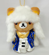 駿河屋 中古 リラックマ 親獅子 ぬいぐるみボールチェーン リラックマ 歌舞伎 リラックマストア 松竹歌舞伎 屋本舗限定 キーホルダー マスコット