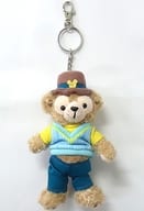 駿河屋 中古 ダッフィー バレンタイン17 ぬいぐるみキーホルダー ディズニーベア 香港ディズニーランド限定 キーホルダー マスコット