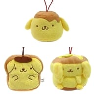 駿河屋 中古 全3種セット プリン 食パン ホットケーキマスコット ポムポムプリン キーホルダー マスコット