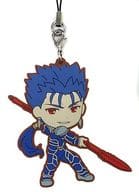 駿河屋 中古 ランサー ラバーストラップ きゅんキャラ いらすとれーしょんず 一番くじ 劇場版 Fate Stay Night Heaven S Feel Part2 K賞 ストラップ