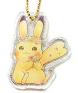 駿河屋 中古 ピカチュウ アクリルチャーム ポケットモンスター Pikachu Eievui S Easter グッズコレクション ポケモン センター限定 キーホルダー マスコット