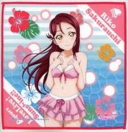 駿河屋 中古 桜内梨子 セガコラボカフェ ラブライブ サンシャイン マイクロファイバータオルvol 2 水着 タオル 手ぬぐい