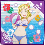駿河屋 中古 小原鞠莉 セガコラボカフェ ラブライブ サンシャイン マイクロファイバータオルvol 2 水着 タオル 手ぬぐい