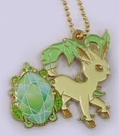 駿河屋 中古 リーフィア メタルチャーム 一番くじ Pokemon Eievui Crystal Drops G賞 キーホルダー マスコット