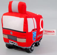 駿河屋 中古 消防車 はたらくくるまのマスコット Vol 2 トミカ キーホルダー マスコット
