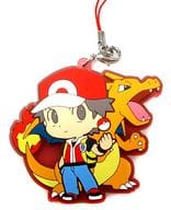 駿河屋 中古 レッド リザードン ポケットモンスター ラバーストラップコレクション Pokemon Trainers ポケモンセンター限定 ストラップ