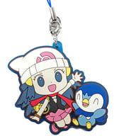 駿河屋 中古 ヒカリ ポッチャマ ポケットモンスター ラバーストラップコレクション Pokemon Trainers ポケモンセンター限定 ストラップ