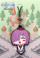 駿河屋 中古 シールダー マシュ キリエライト 描き下ろしイラスト ラバーチャーム Fate Grand Order Fes 19 カルデアパーク キーホルダー マスコット