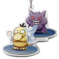 駿河屋 中古 ゲンガー コダック ポケットモンスター アクリルチャームコレクション ゲンガーdeヒヤリ ポケモンセンター限定 キーホルダー マスコット