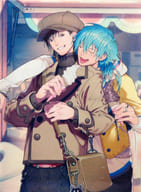 駿河屋 中古 描き下ろしb3クリアポスター ほにゃららイラスト Dramatical Murder Chiral Fun Club限定 アニメ
