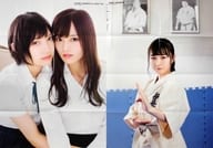 B2特大両面ポスター(八つ折) 山本彩＆太田夢莉(NMB48) BUBKA 2018年11月号付録