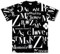 ももいろクローバーZ(箱推し) イニシャル盛りTシャツ ブラック Mサイズ 「ももいろクリスマス2011 さいたまスーパーアリーナ大会」