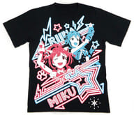 駿河屋 中古 Asterisk Tシャツ ブラック Lサイズ 一番くじ アイドルマスター シンデレラガールズ 346プロアイドルフェス F賞 その他