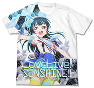 津島善子 フルグラフィックTシャツ ホワイト Lサイズ 「ラブライブ!サンシャイン!!」