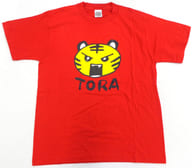 駿河屋 中古 鳴子章吉 Tora Tシャツ レッド Mサイズ 弱虫ペダル Grande Road 秋田書店オンラインストア限定 その他