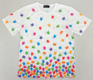 駿河屋 中古 ピカチュウ Tシャツ Pikachu Gummi Candy ホワイト Sサイズ ポケットモンスター ポケモンセンター限定 その他