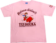 小倉唯 TシャツB ピンク レディースサイズ 「小倉唯 LIVE TOUR『Platinum Airline☆』」