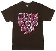 JAM Project ツアーTシャツ チョコレート Lサイズ 「JAM Project JAPAN TOUR 2017～2018 TOKYO DIVE」