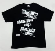 密室ノイローゼ Tシャツ ブラック 「大阪地下室 -地下二階-/名古屋地下室 -地下一階-/東京地下室 -地下一八階-」